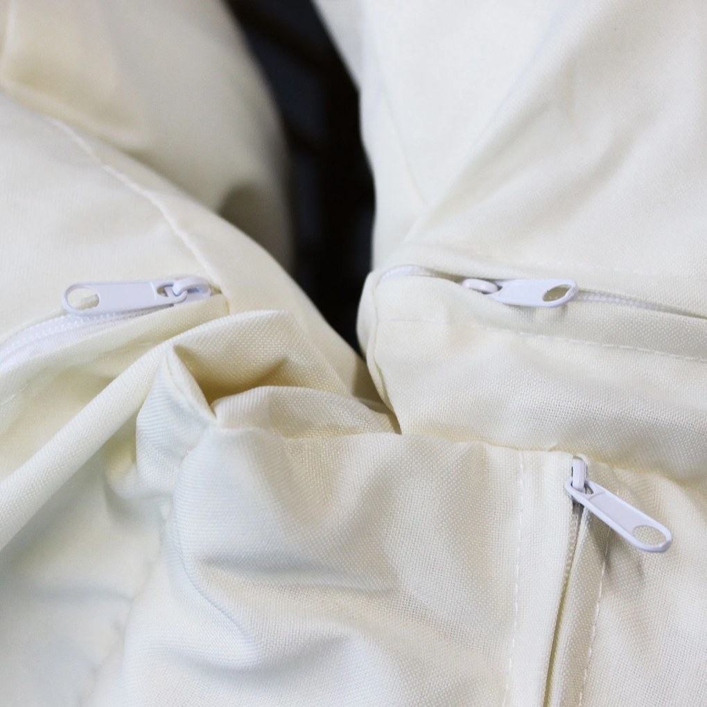 JURA - dondolo un posto con struttura in metallo bianca o antracite