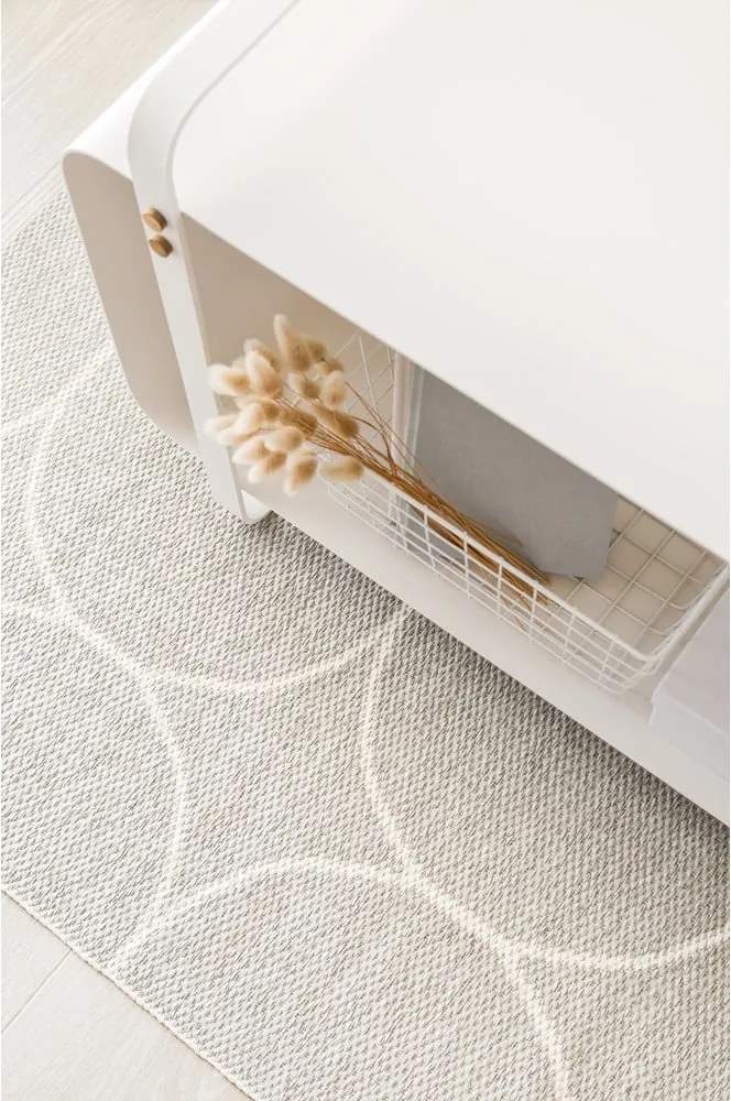 Passatoia da interno/esterno color crema 70x300 cm Boo Linen – Pappelina