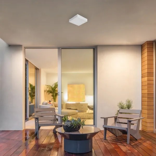 Rabalux - Plafoniera da bagno a LED/18W/230V 2800-6000K IP44 bianca