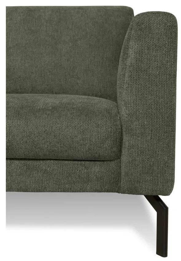 Divano verde scuro 165 cm Gomero - Scandic