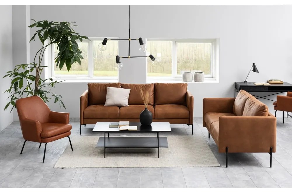 Tavolino nero 115x60 cm Angus - Actona