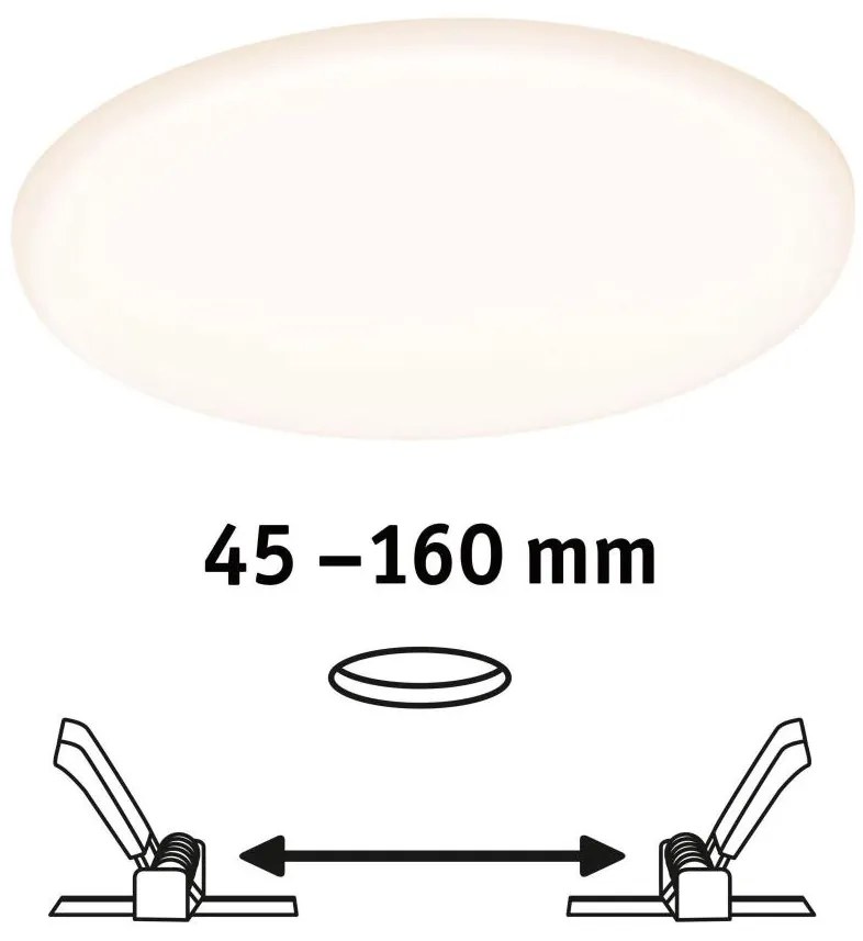 Paulmann 92389 - LED/17W IP44 Lampada da incasso per bagno VARIFIT 230V