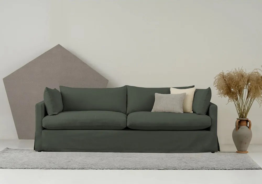 Divano in verde scuro 244 cm Horn – Scandic