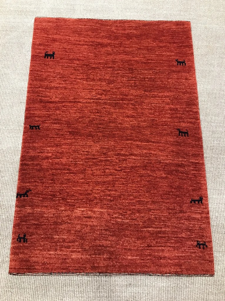 Gashguli Tappeto persiano 120 x 90 Rosso (Iran) Annodato A Mano