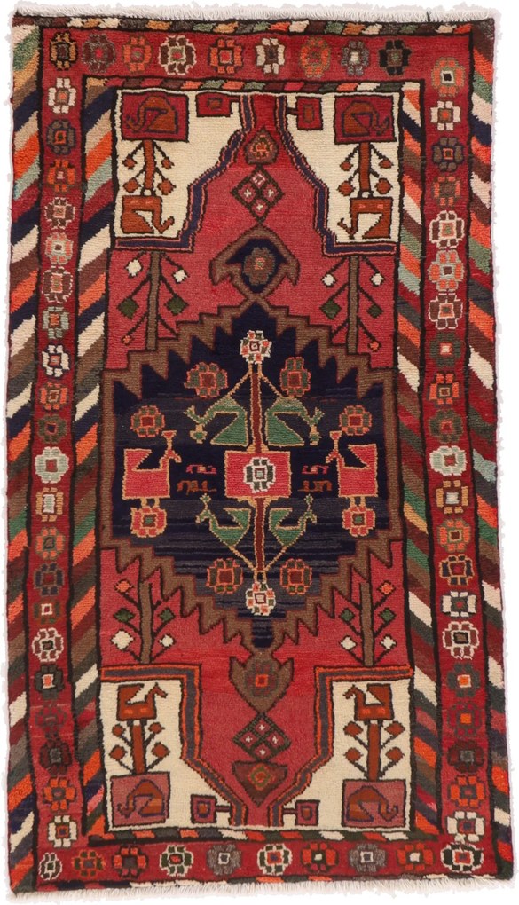 Hamedan Tappeto persiano 90 x 150 (Iran) Annodato A Mano