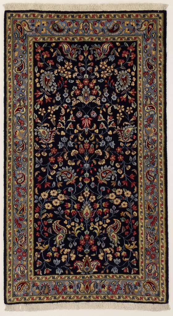 Kerman Tappeto persiano 130 x 70 (Iran) Annodato A Mano