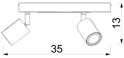Luce Spot per bambini FUN 3xGU10/8W/230V rosa/fata