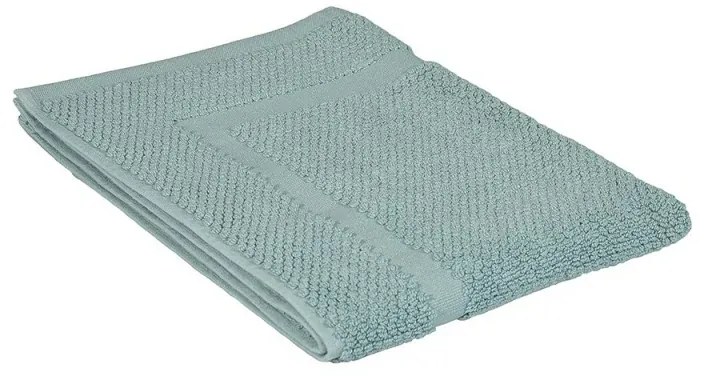 Tappeto scendi doccia 100% cotone verde acqua 45x64 cm