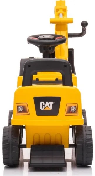 Bici a spinta scavatore CAT 2xAA giallo/nero