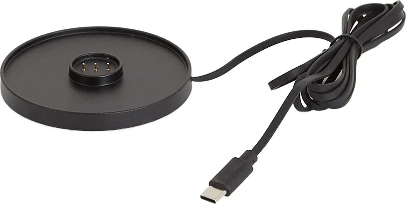 Lampada da tavolo da esterno nera ricaricabile con stazione di ricarica IP65 - Grill