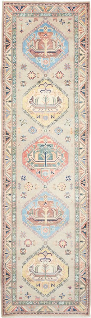 Kazak Tappeto orientale 310 x 90 (Pakistan) Annodato A Mano