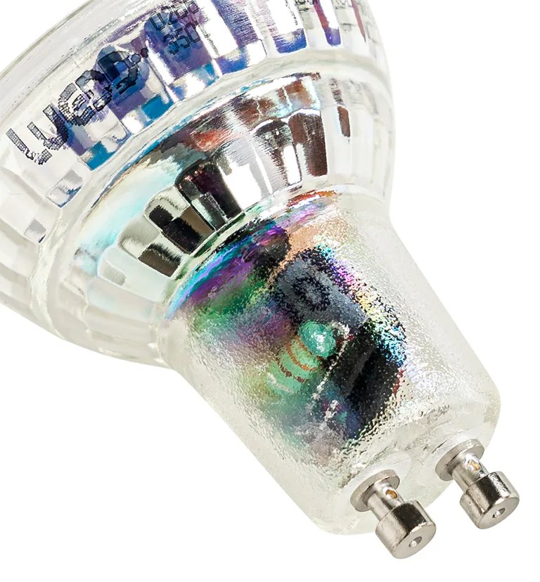Set di 6 lampadine LED intelligenti GU10 RBGW 4.5W 350lm 2700K