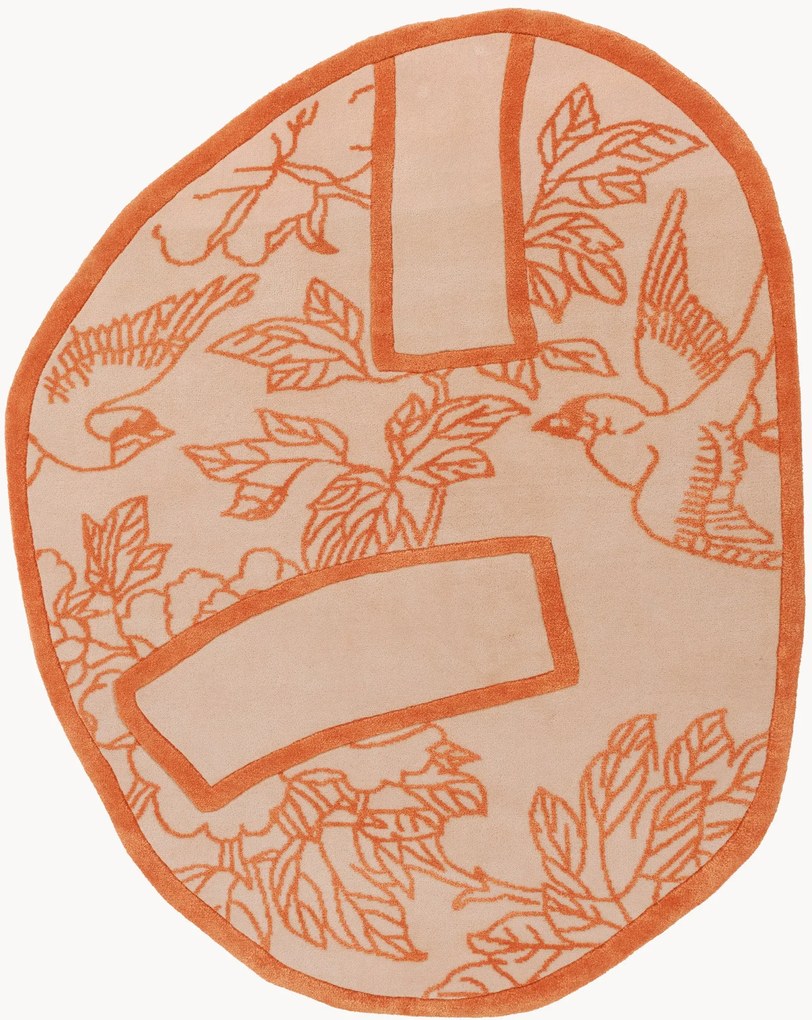 Tappeto in lana annodato a mano Shape of a Break