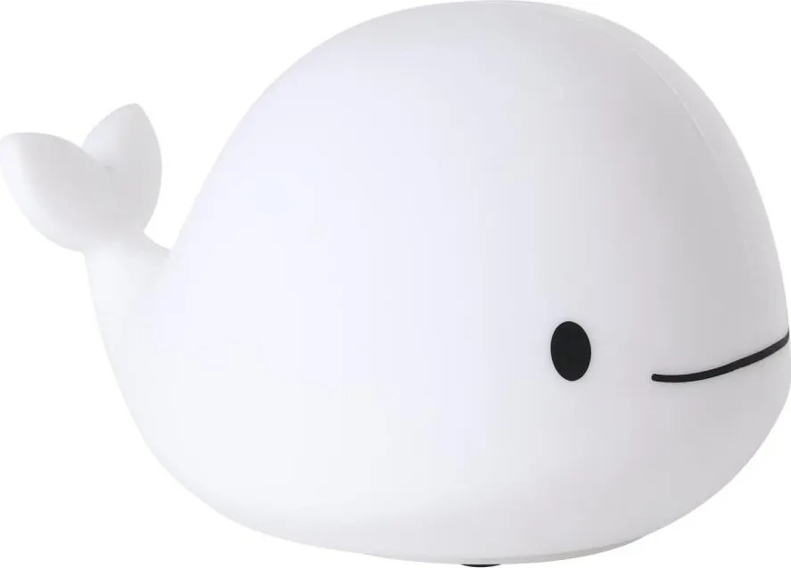 Eglo 75944 - Lampada notturna ricaricabile per bambini CASTELLINO LED RGBW/5W/5V 1200mAh balena