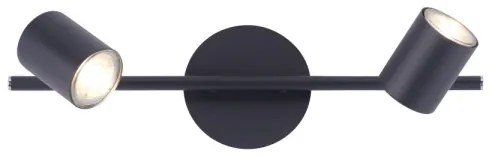 Leuchten Direkt 11942-13 - Faretto LED TARIK 2xGU10/5W/230V antracite