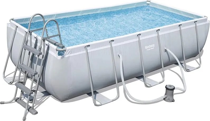 Piscina Fuori Terra Rettangolare BESTWAY Power Steel 56441 - CM.404x201x100h