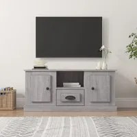 Mobile TV Grigio Sonoma 100x35,5x45 cm in Legno Multistrato 816462