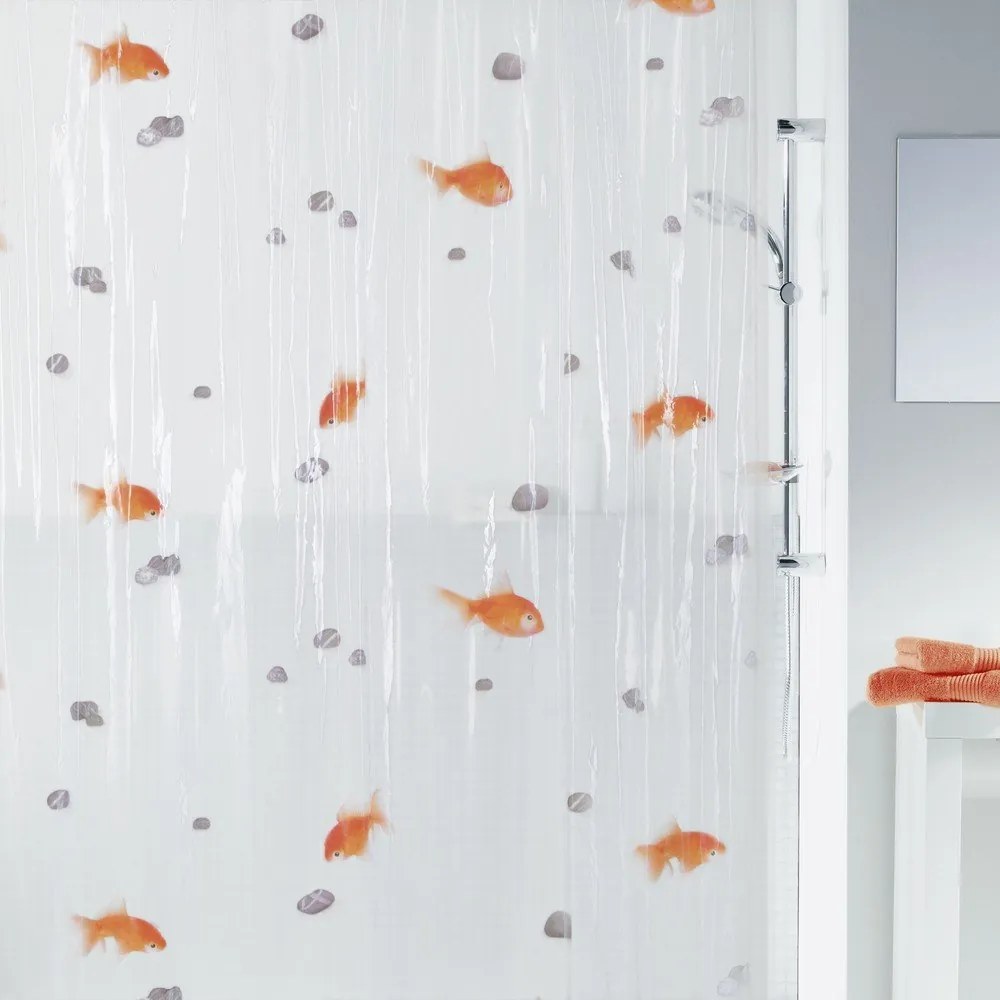 Tenda per doccia 180x200 cm Goldfish – Spirella