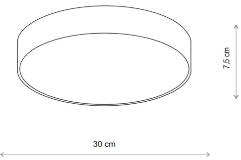 Brilagi - Plafoniera da bagno CLARE 2xE27/24W/230V diametro 30 cm IP54 beige