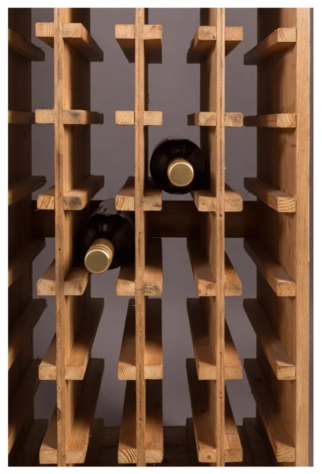 Portabottiglie in legno di abete per 28 bottiglie Claude - Dutchbone
