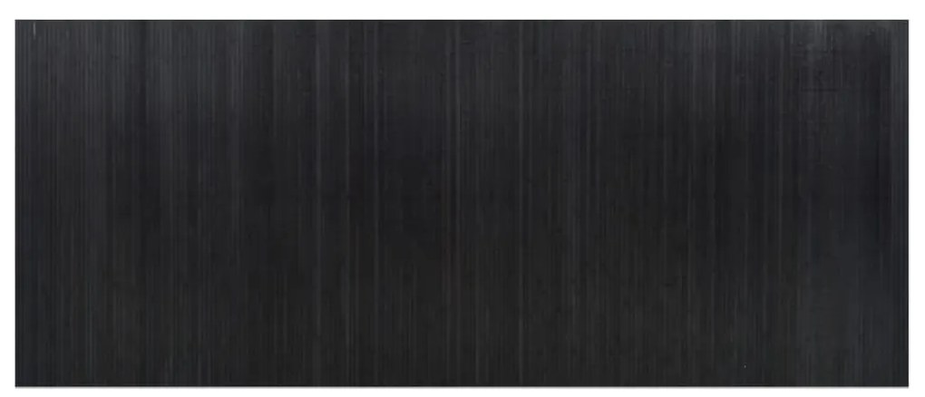 Divisorio ambienti nero 165x400 cm in bambù