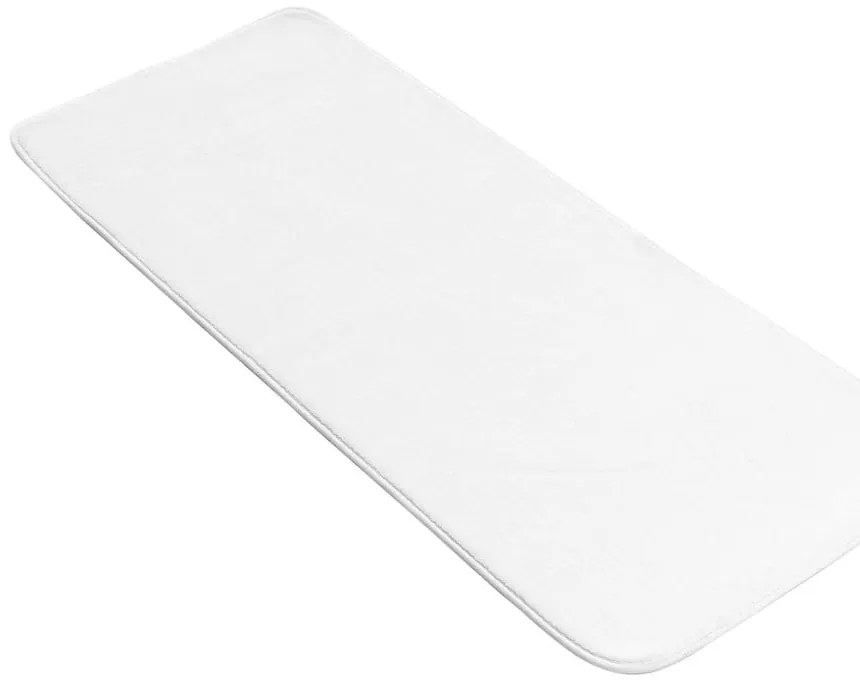 Tappetino da bagno bianco 50x120 cm Vitamine - douceur d'intérieur