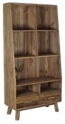 Scaffale DKD Home Decor Naturale Legno Legno Riciclato 90 x 40 x 182 cm