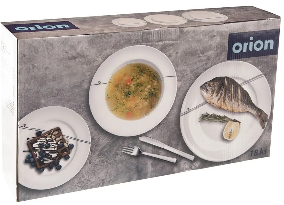 Set da pranzo in porcellana 18 pz – Orion