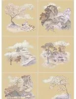 Cole & Son Tapete Tile Toile - Gilded Autumnal