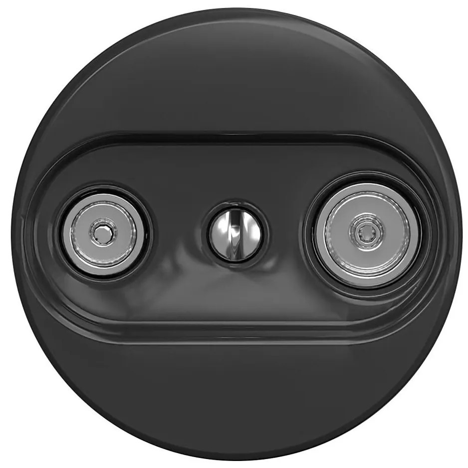 Kliklap - Presa di corrente d'epoca TV+R (continuous) senza cornice antracite