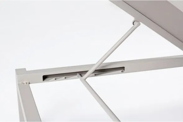 Lettino In Alluminio Impilabile Con Ruote Konnor Rastin Bizzotto