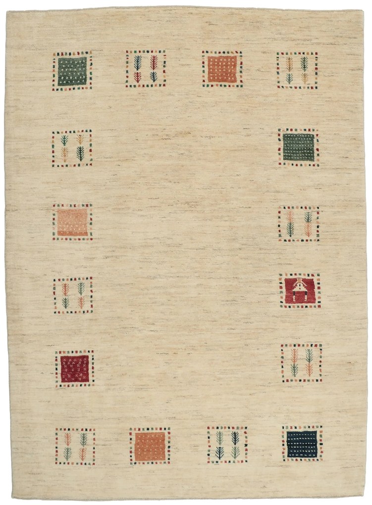Gabbeh Tappeto 210 x 290 (Iran) Annodato A Mano