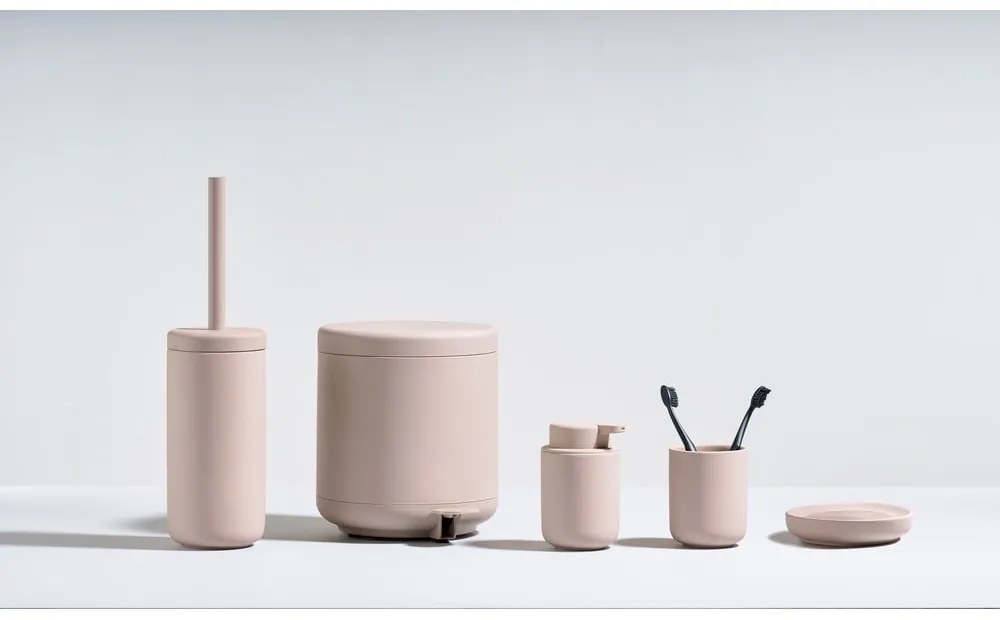 Portasapone in porcellana rosa chiaro Ume - Zone