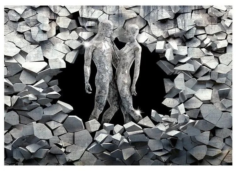 Fotomurale adesivo  Stone People  Larghezza x Altezza Home decor 294x210