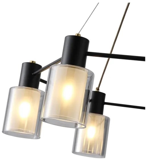 Lampadario a sospensione con filo 6xE14/15W/230V