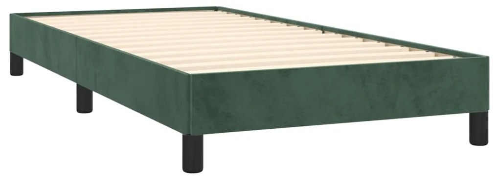 Giroletto Verde Scuro 80x200 cm in Velluto