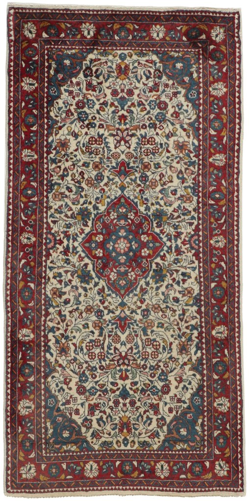 Sarouk Tappeto persiano 130x70 (Iran) Annodato A Mano