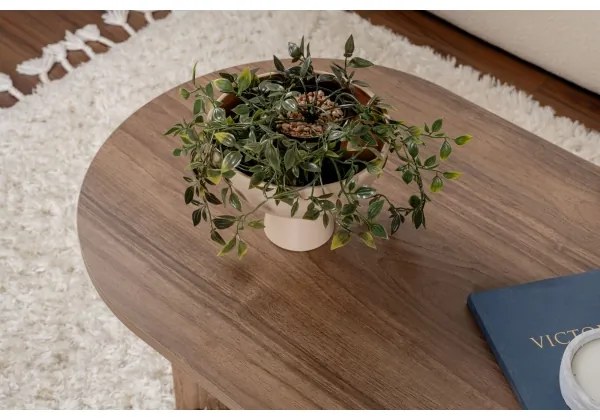 Tavolino da salotto NEL in noce