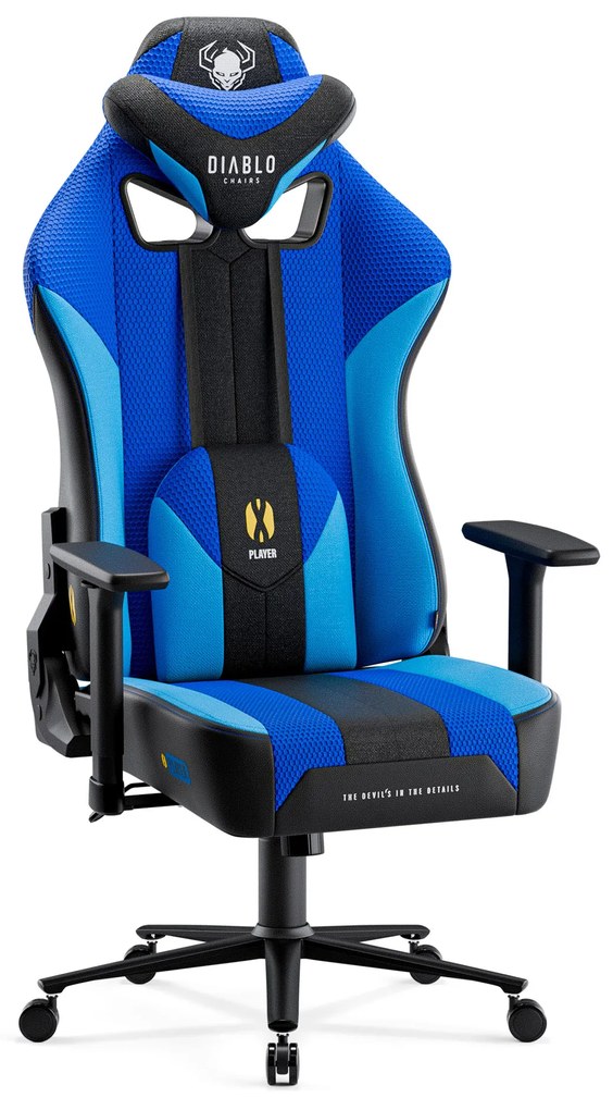 Sedia Da Gaming Diablo X-Player 2.0 In Materiale King Size: Frost Black