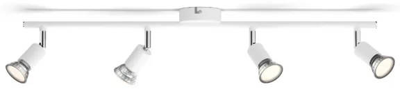 Philips - Faretto LIMBALI 4xGU10/50W/230V bianco