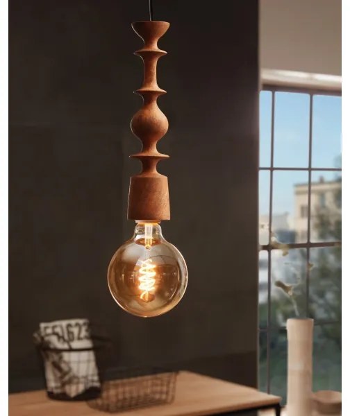 Eglo 49373 - Lampada a sospensione AVOLTRI 1xE27/60W/230V