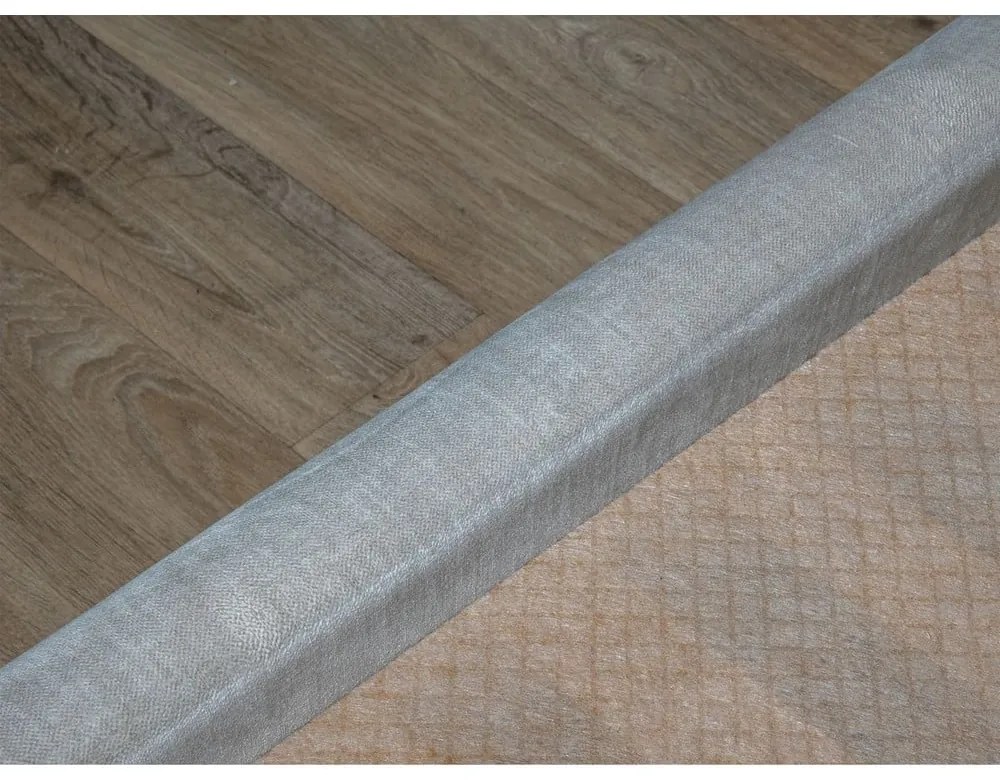 Letto matrimoniale imbottito grigio chiaro con contenitore con griglia 160x200 cm Jade - Bobochic Paris