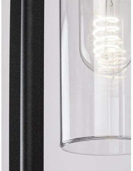 Rabalux 77085 - Applique da esterno ZERNEST 1xE27/15W/230V IP54 nero