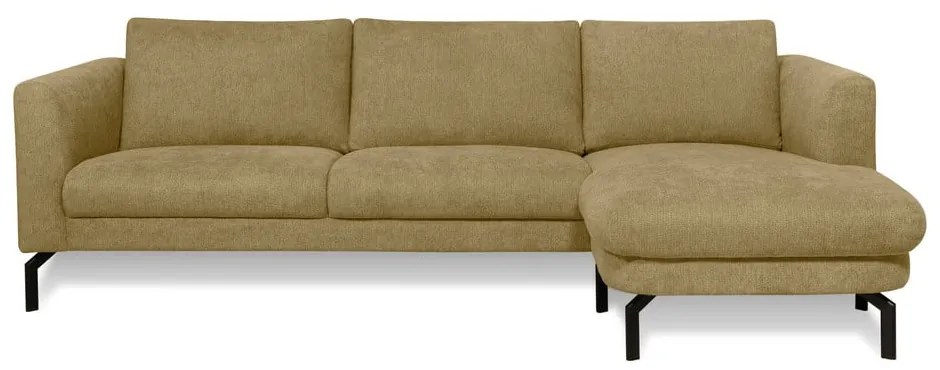 Divano angolare color senape (angolo destro) Gomero - Scandic