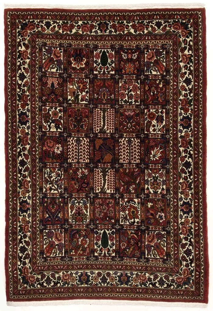 Bakhtiar Tappeto 110 x 160 (Iran) Annodato A Mano