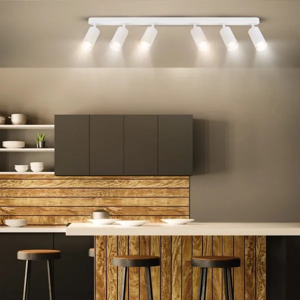 Brilagi - Luce Spot da bagno SELE 6xGU10/30W/230V IP44 bianco