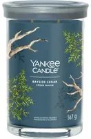 Candela Bayside Cedar in barattolo grande Yankee Candle