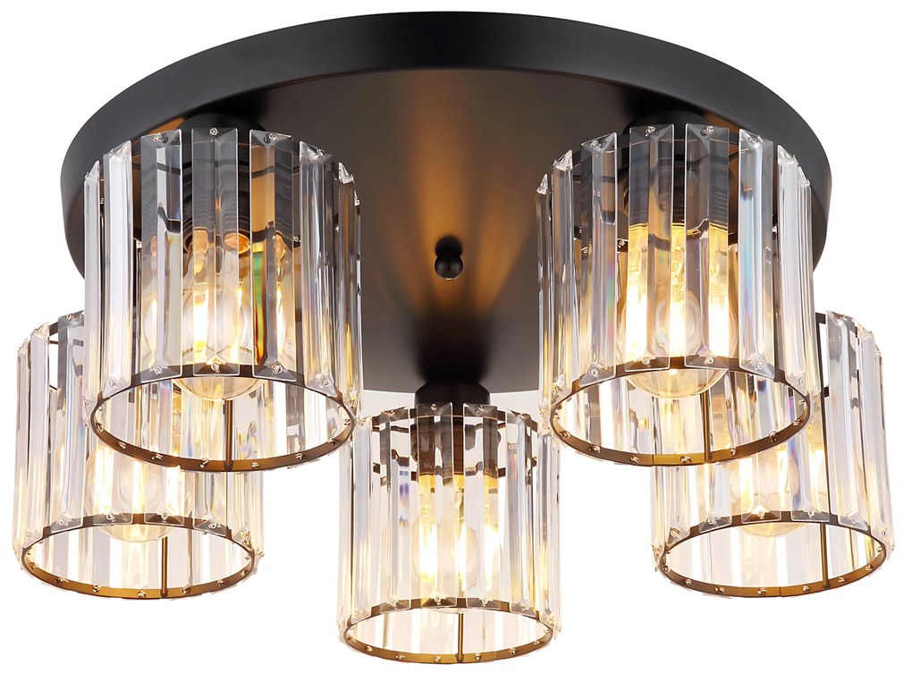 Lampada da soffitto EBT023-5C BLACK