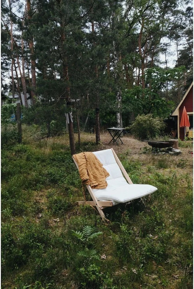 Sedia pieghevole Raw/Olive Green Boogie - Karup Design