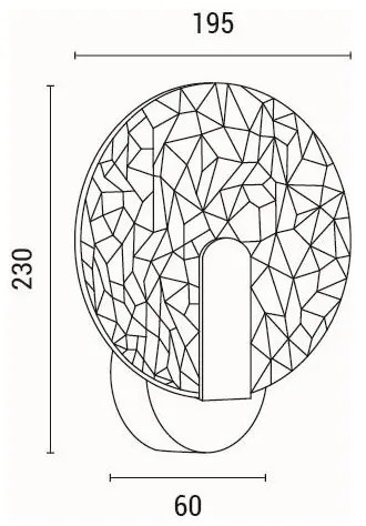 Applique a LED LED/8W/230V 3000K